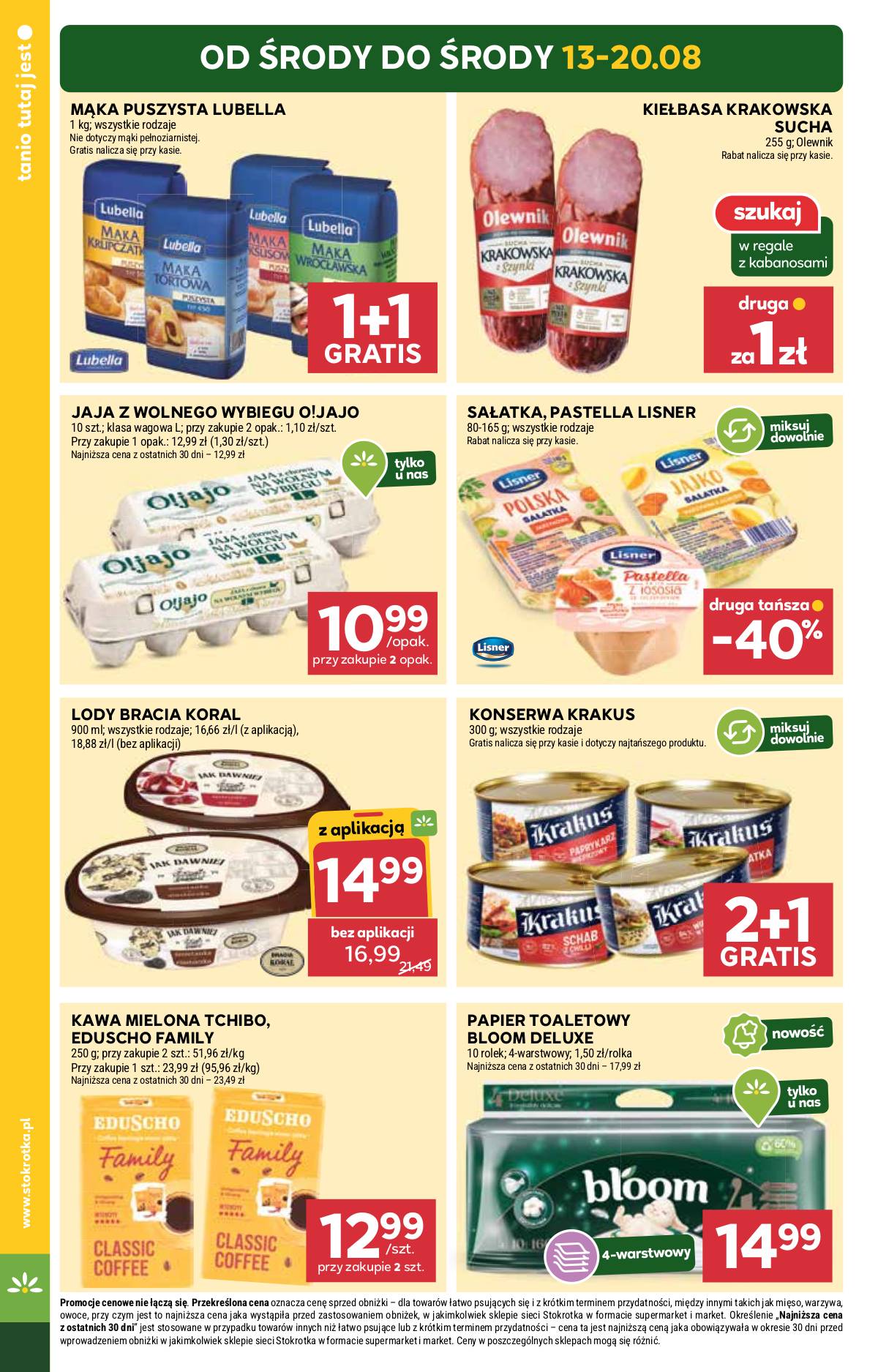 Stokrotka - Stokrotka Supermarket akcijų leidinys 2 puslapis
