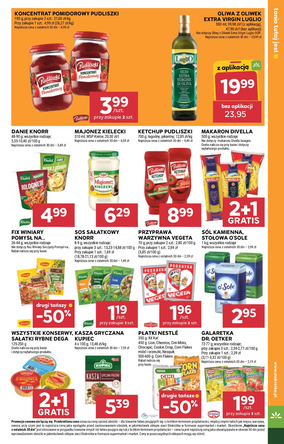 Stokrotka - Stokrotka Supermarket akcijų leidinys 21 puslapis