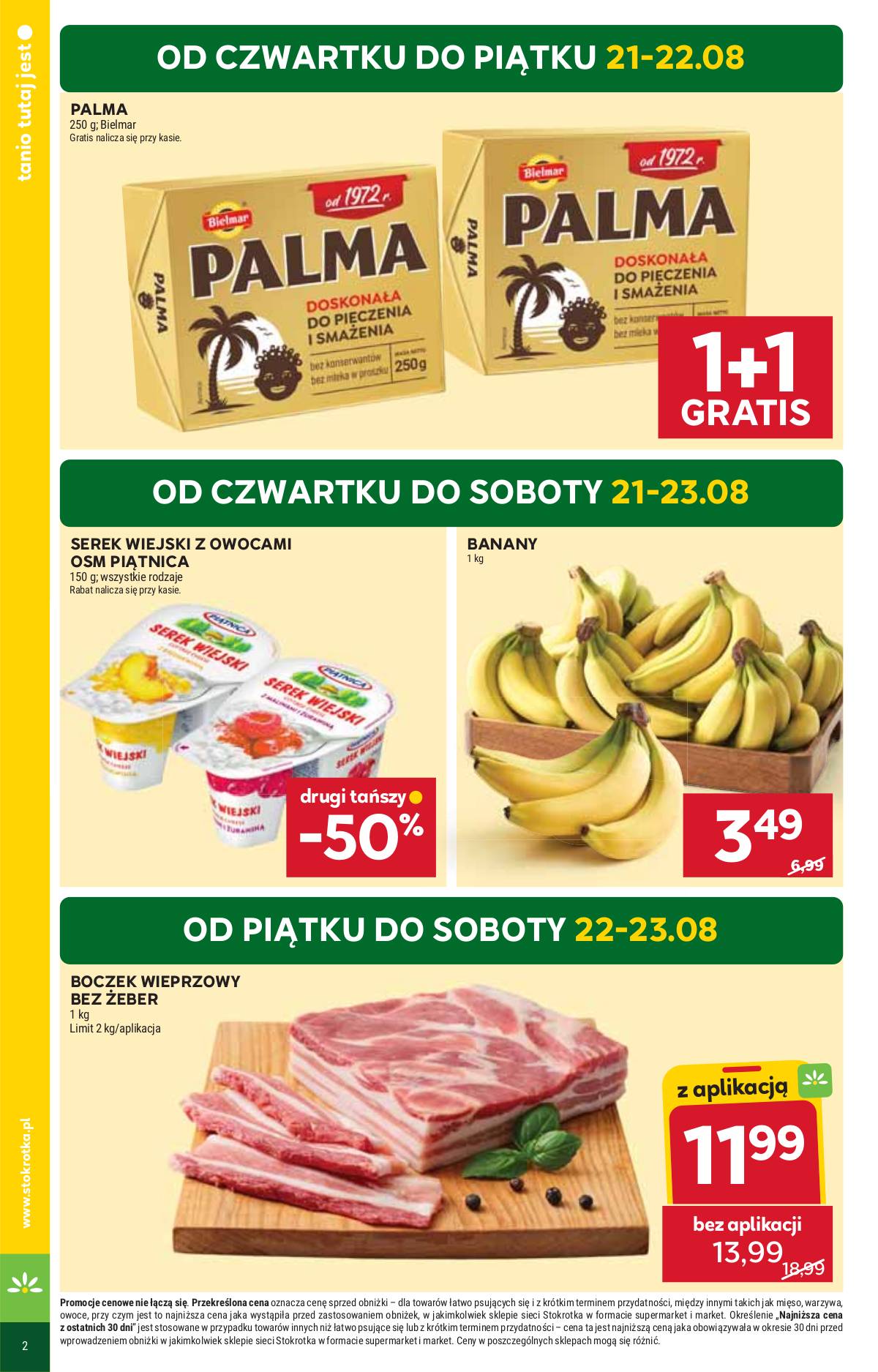 Stokrotka - Stokrotka Market akcijų leidinys 2 puslapis