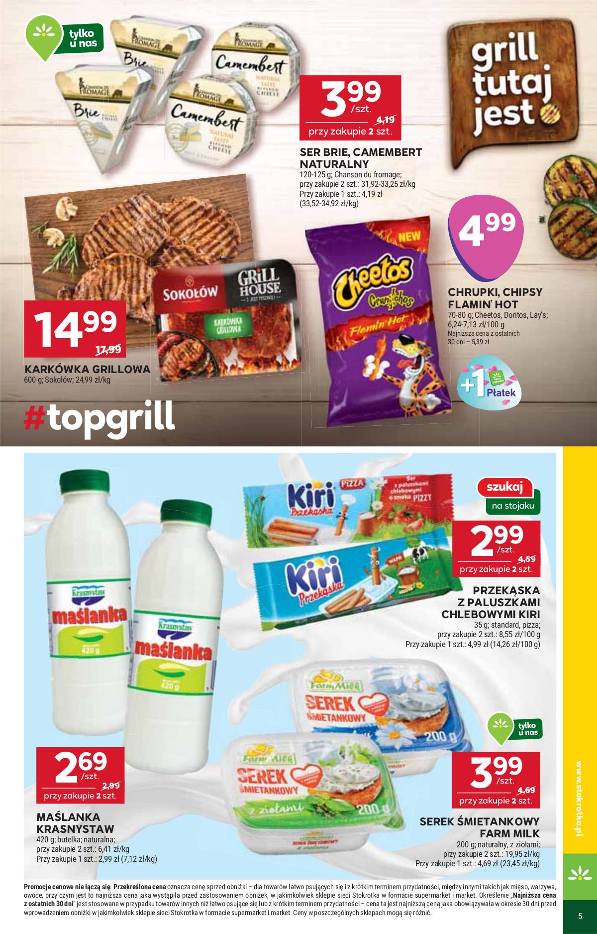 Stokrotka - Stokrotka Market akcijų leidinys 5 puslapis