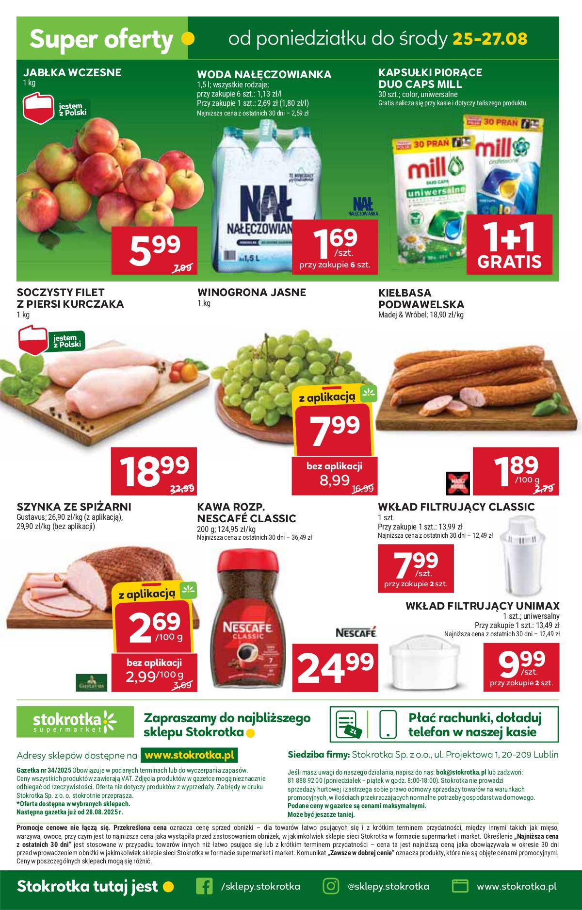Stokrotka - Stokrotka Supermarket akcijų leidinys 48 puslapis