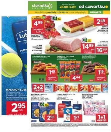 Stokrotka - Stokrotka Supermarket akcijų leidinys 2025-08-28 – 2025-09-03