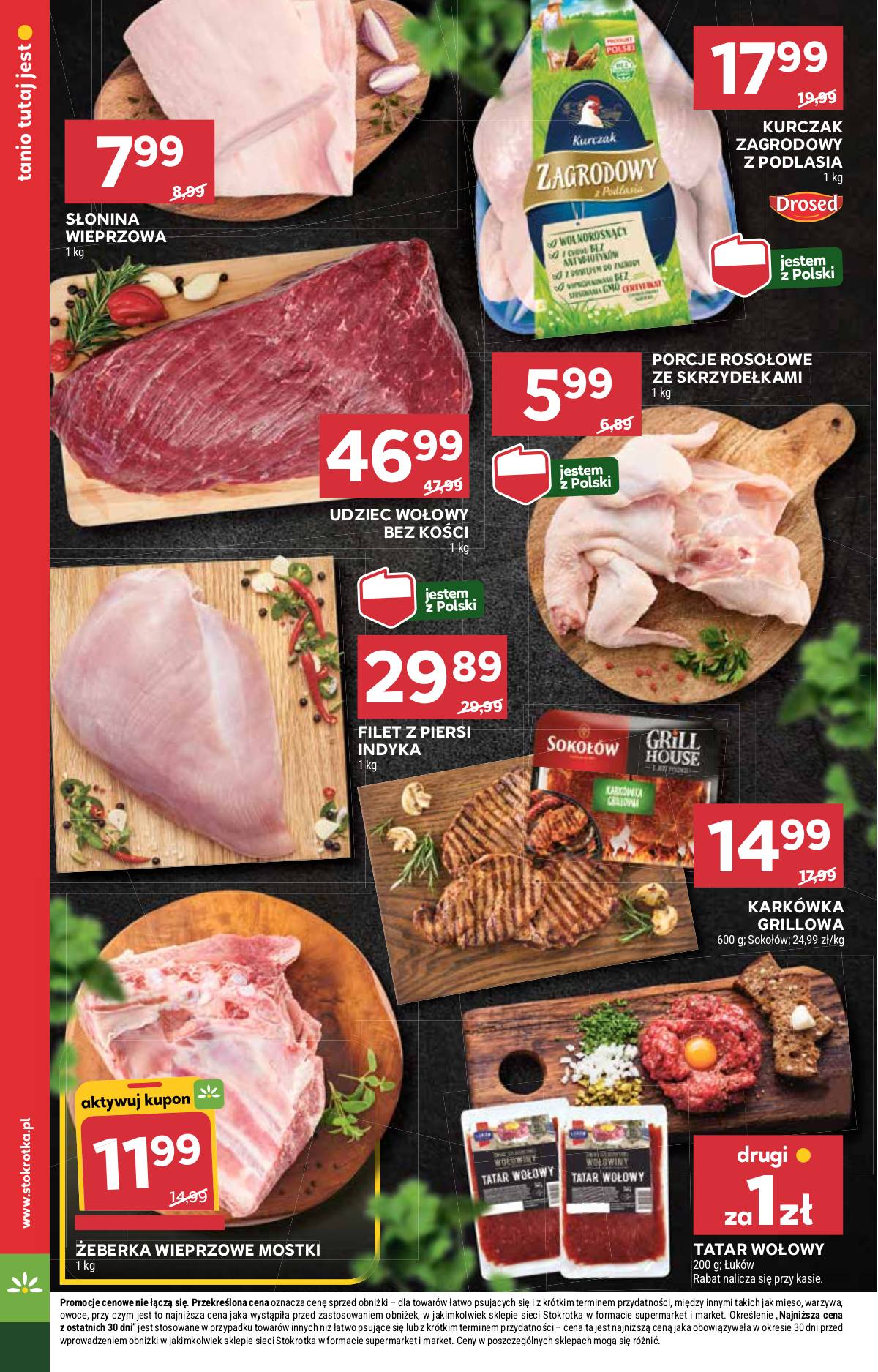 Stokrotka - Stokrotka Supermarket akcijų leidinys 10 puslapis