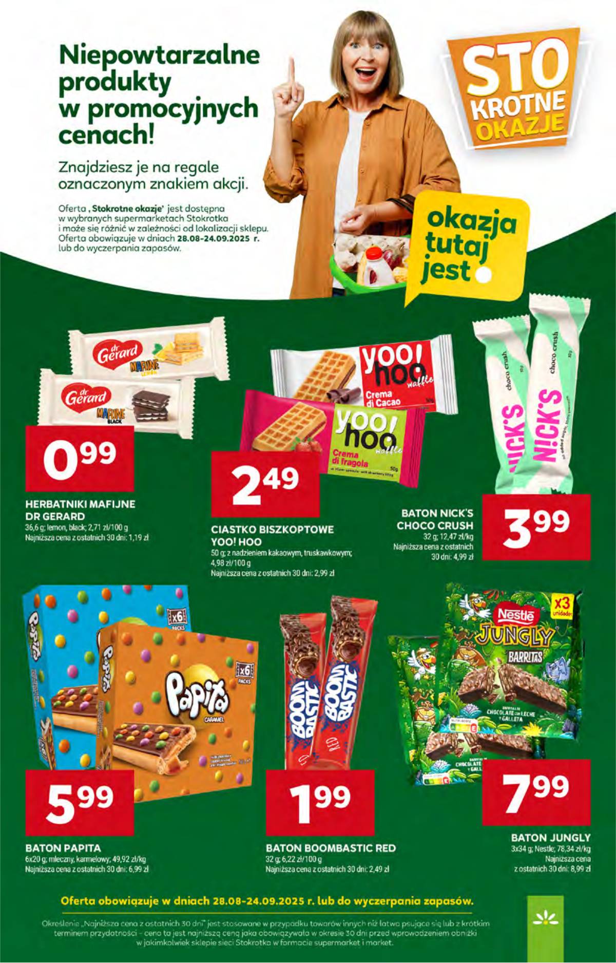 Stokrotka - Stokrotka Supermarket akcijų leidinys 34 puslapis