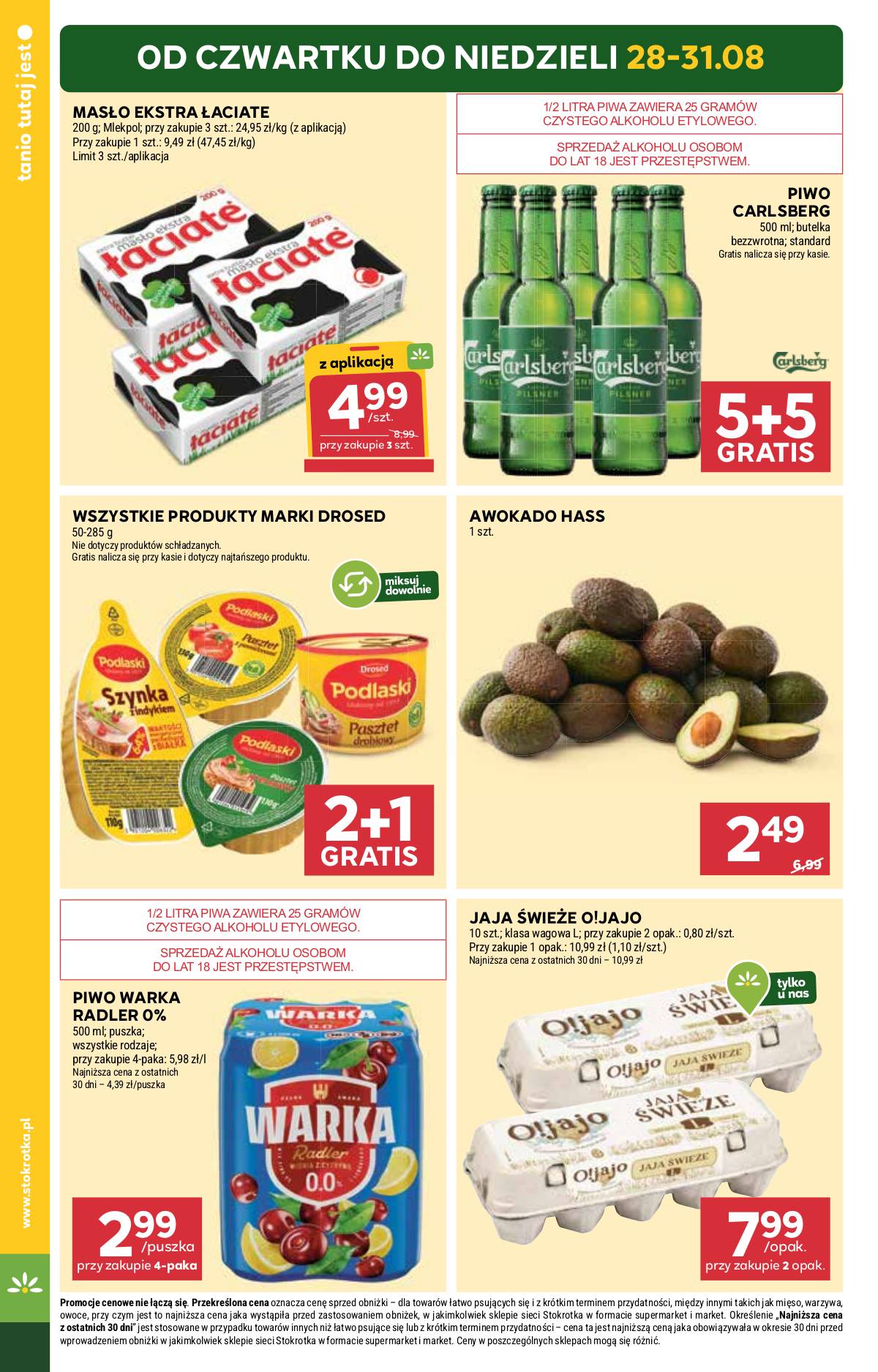 Stokrotka - Stokrotka Supermarket akcijų leidinys 4 puslapis