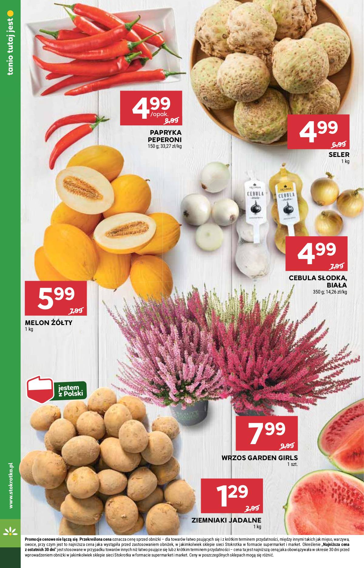 Stokrotka - Stokrotka Supermarket akcijų leidinys 8 puslapis