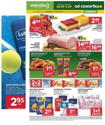 Stokrotka - Stokrotka Market akcijų leidinys 2025-08-28 – 2025-09-03