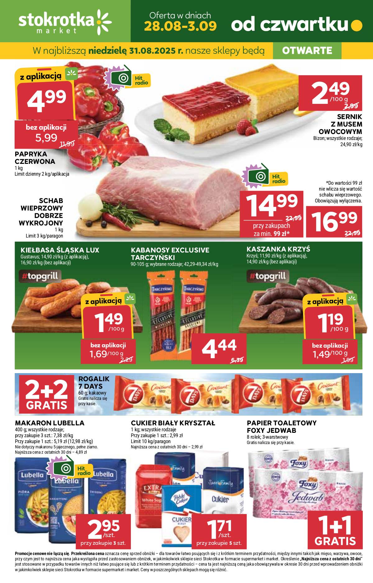 Stokrotka - Stokrotka Market akcijų leidinys 1 puslapis