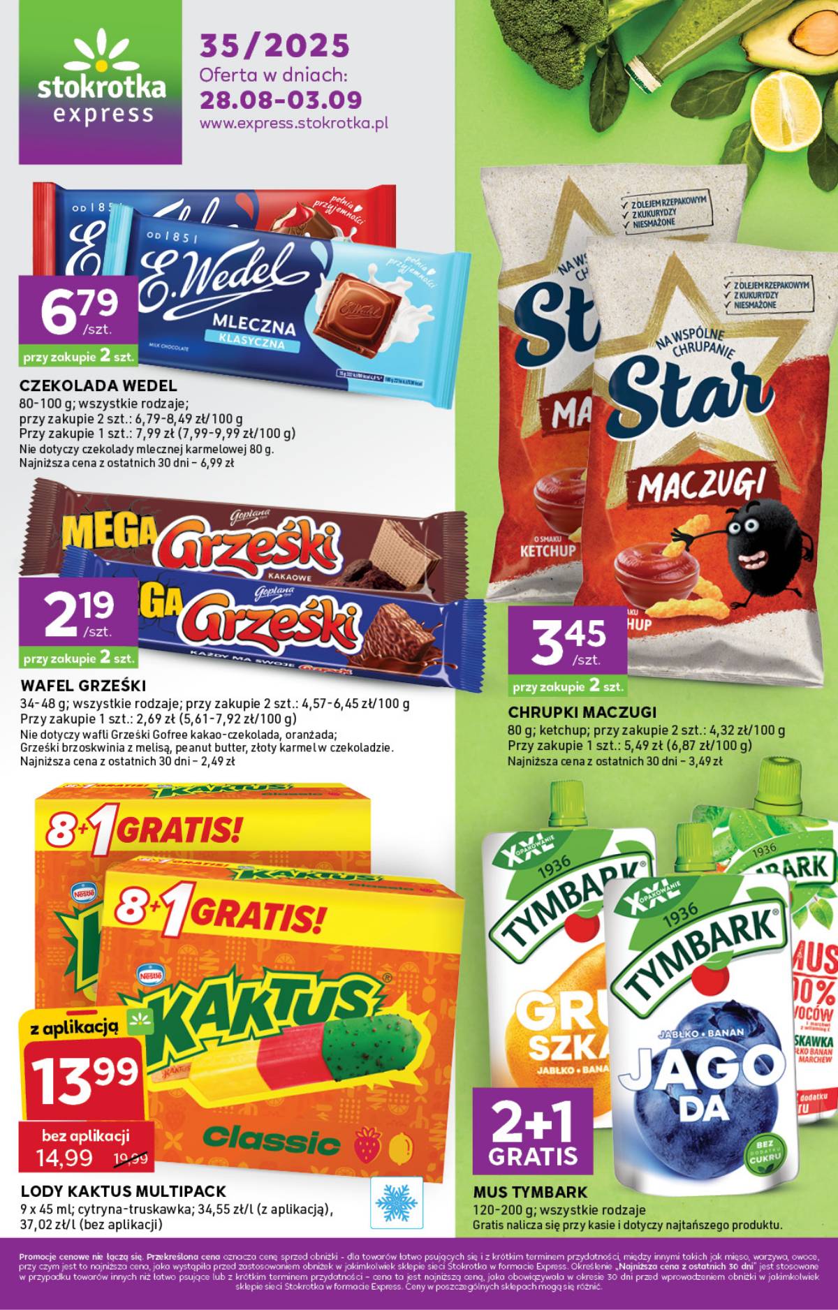 Stokrotka - Stokrotka Express akcijų leidinys 1 puslapis