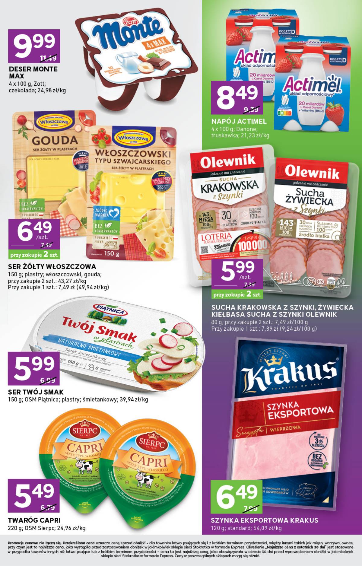 Stokrotka - Stokrotka Express akcijų leidinys 3 puslapis