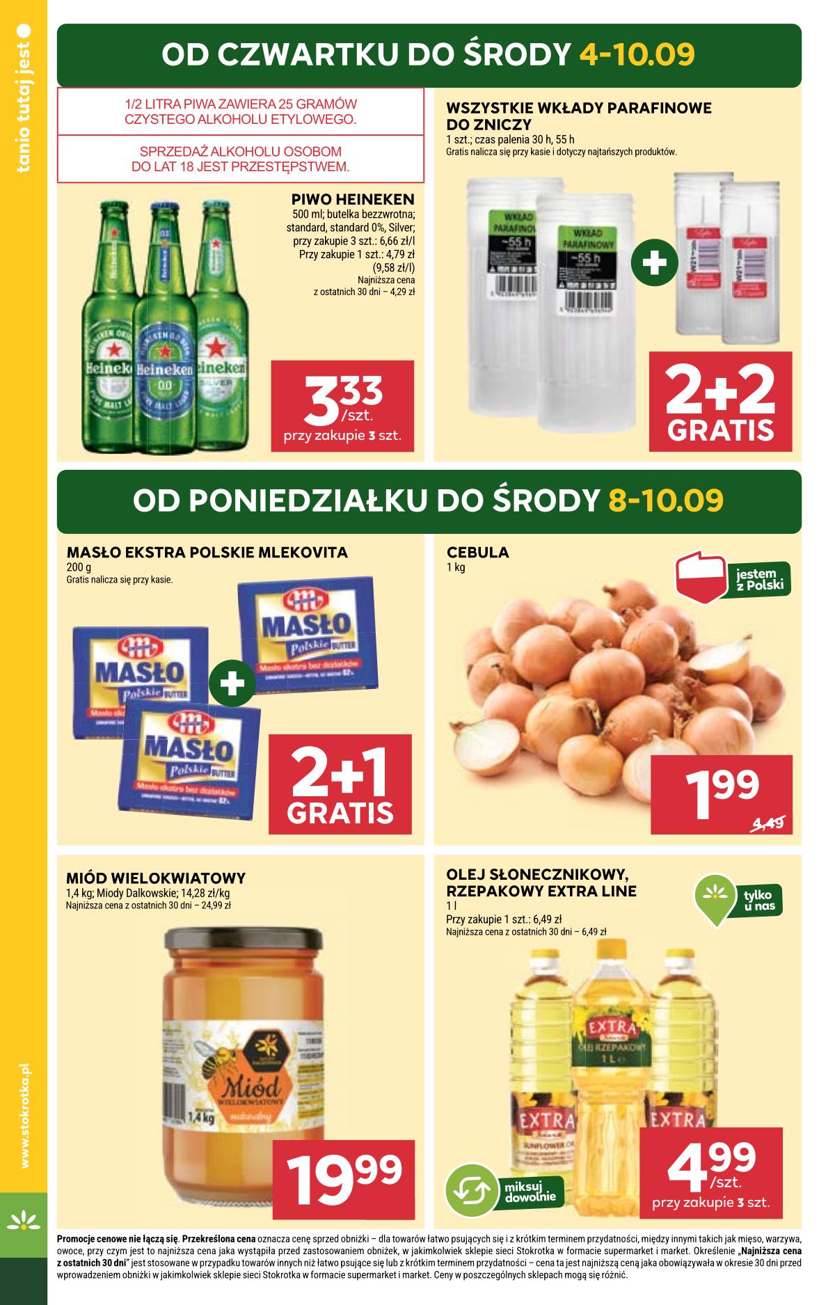 Stokrotka - Stokrotka Market akcijų leidinys 4 puslapis