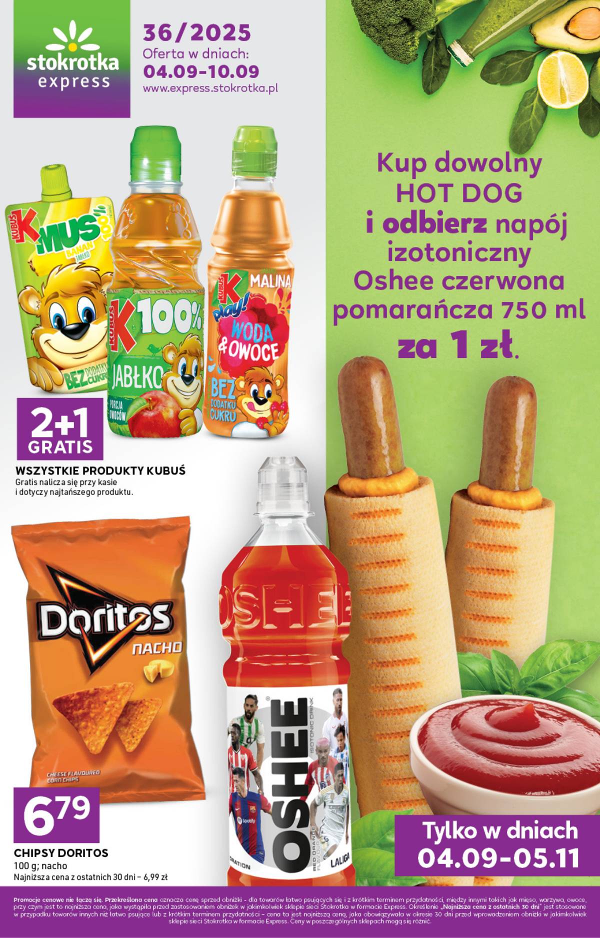 Stokrotka - Stokrotka Express akcijų leidinys 1 puslapis