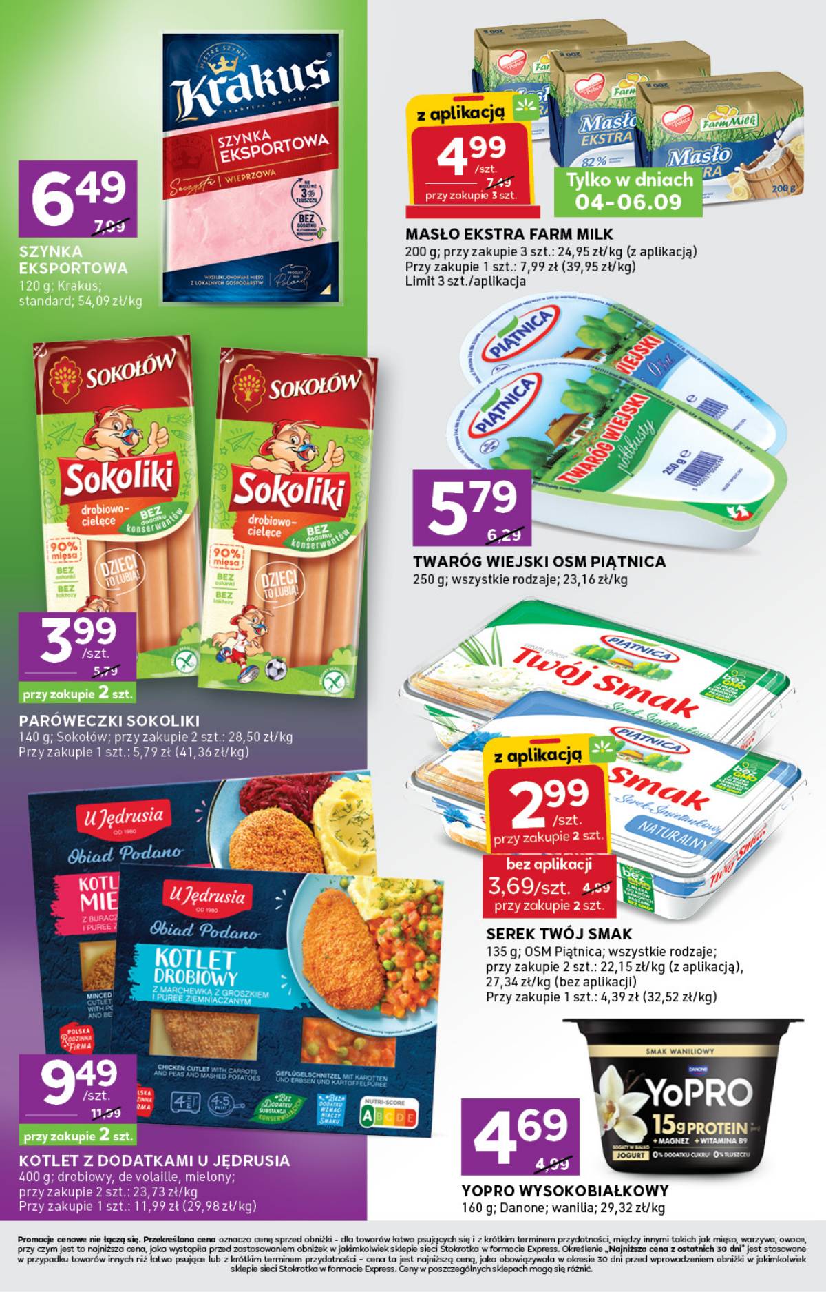 Stokrotka - Stokrotka Express akcijų leidinys 4 puslapis
