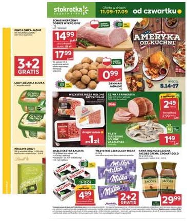 Stokrotka - Stokrotka Supermarket akcijų leidinys 2025-09-11 – 2025-09-17