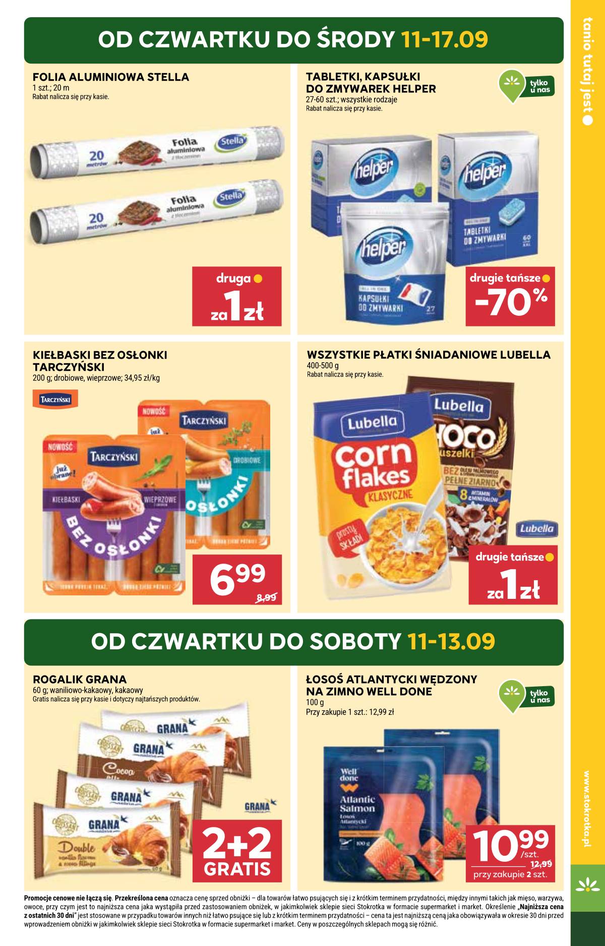 Stokrotka - Stokrotka Supermarket akcijų leidinys 3 puslapis