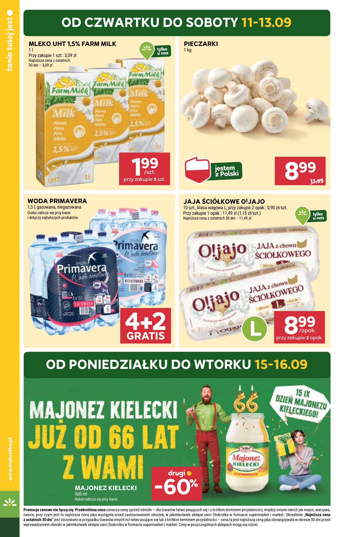 Stokrotka - Stokrotka Market akcijų leidinys 4 puslapis