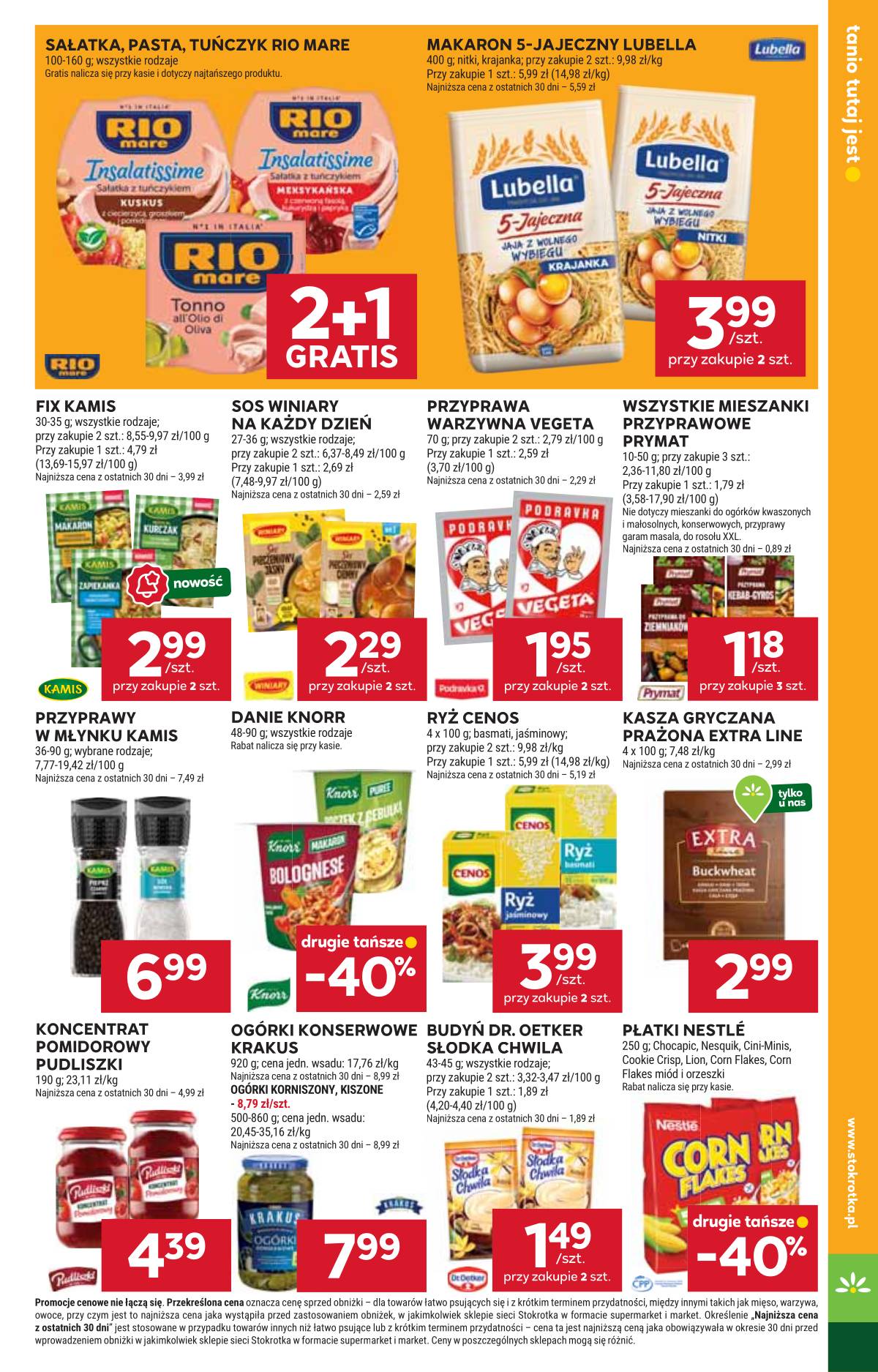 Stokrotka - Stokrotka Supermarket akcijų leidinys 23 puslapis
