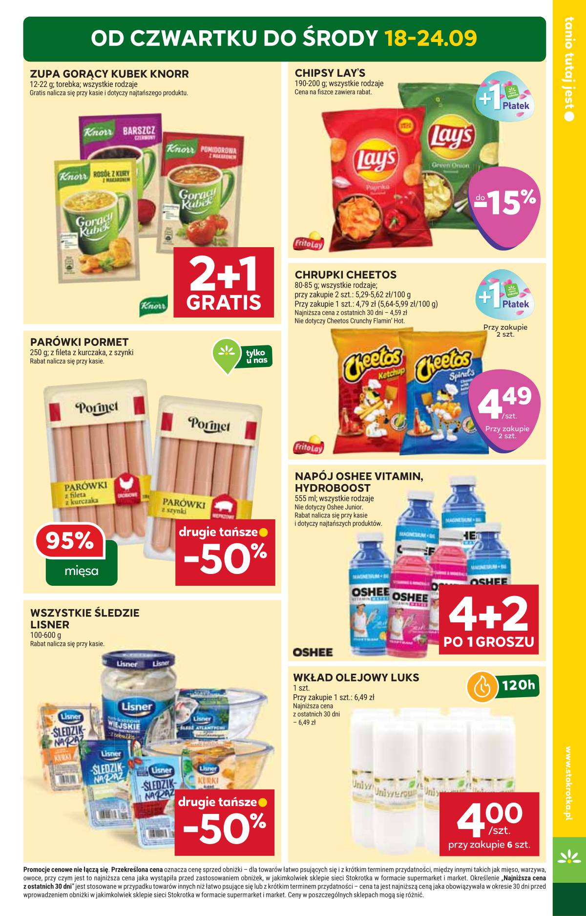 Stokrotka - Stokrotka Supermarket akcijų leidinys 3 puslapis
