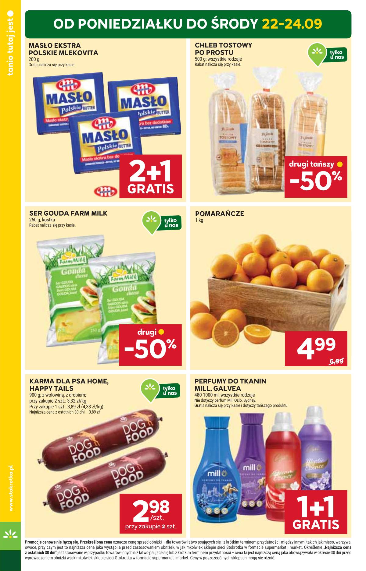 Stokrotka - Stokrotka Supermarket akcijų leidinys 4 puslapis
