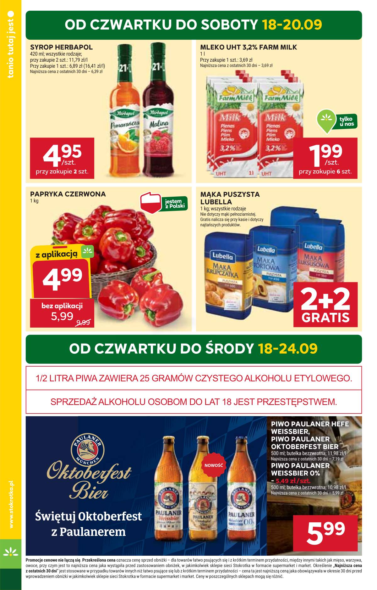 Stokrotka - Stokrotka Market akcijų leidinys 2 puslapis