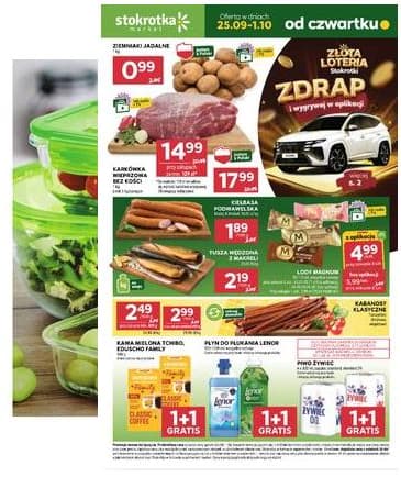 Stokrotka - Stokrotka Market akcijų leidinys 2025-09-25 – 2025-10-01