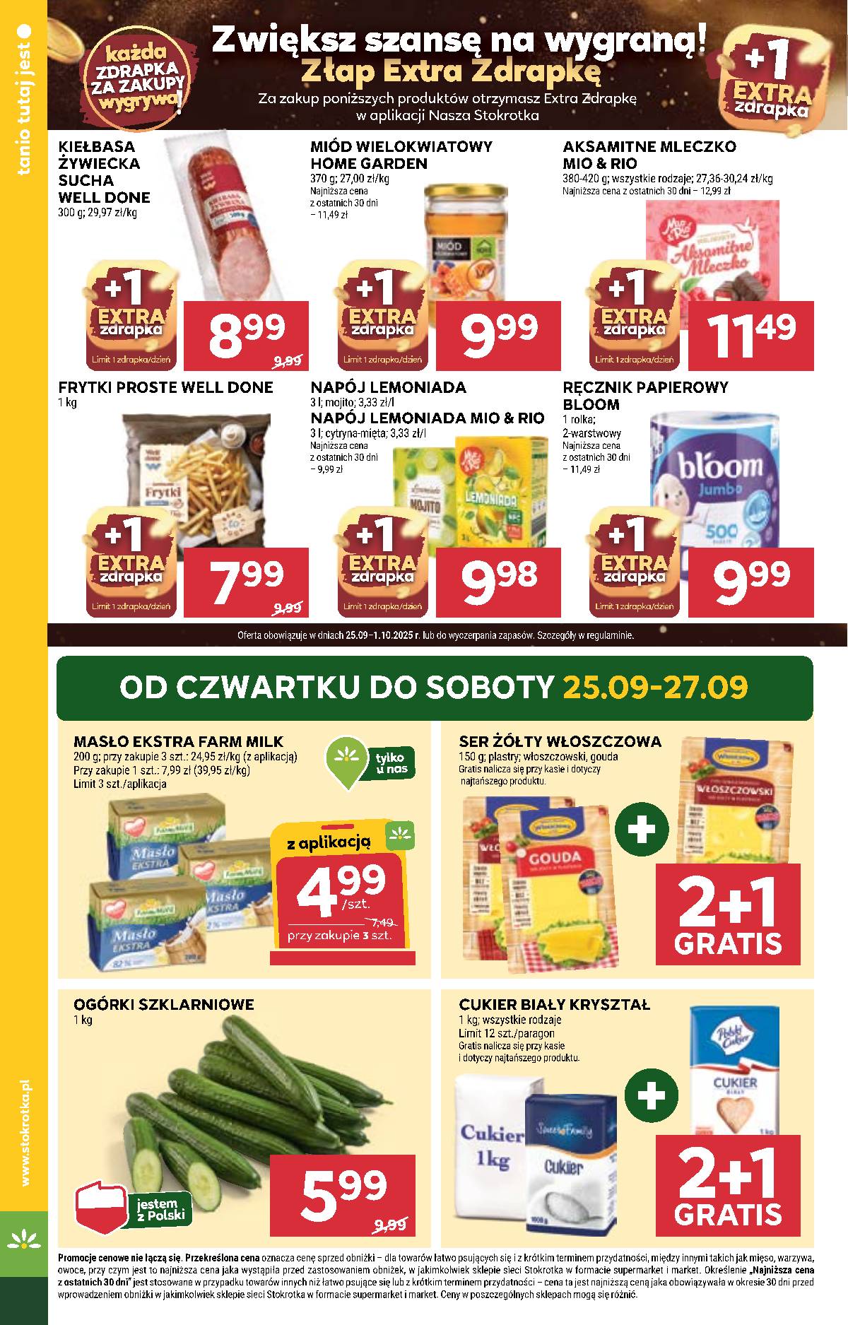 Stokrotka - Stokrotka Market akcijų leidinys 4 puslapis