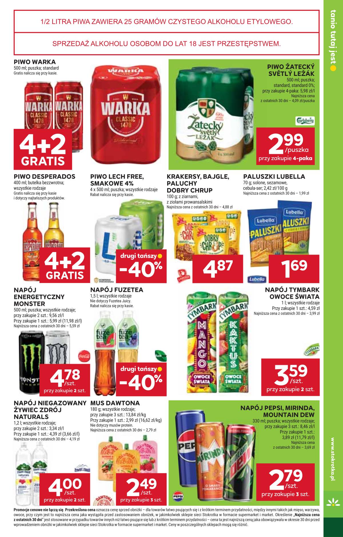 Stokrotka - Stokrotka Supermarket akcijų leidinys | 2025-10-02 - 2025-10-08 23 puslapis