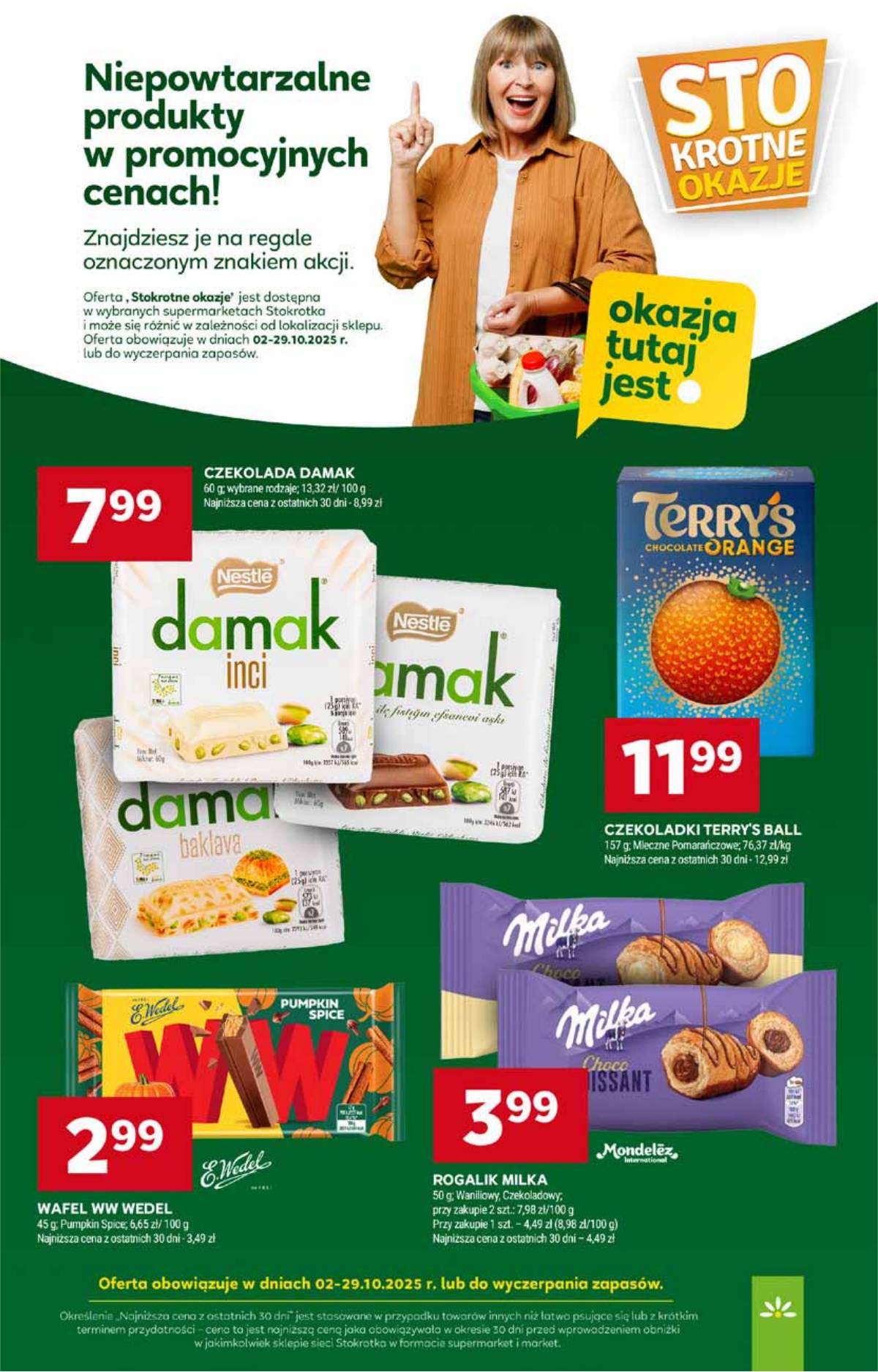 Stokrotka - Stokrotka Supermarket akcijų leidinys | 2025-10-02 - 2025-10-08 34 puslapis