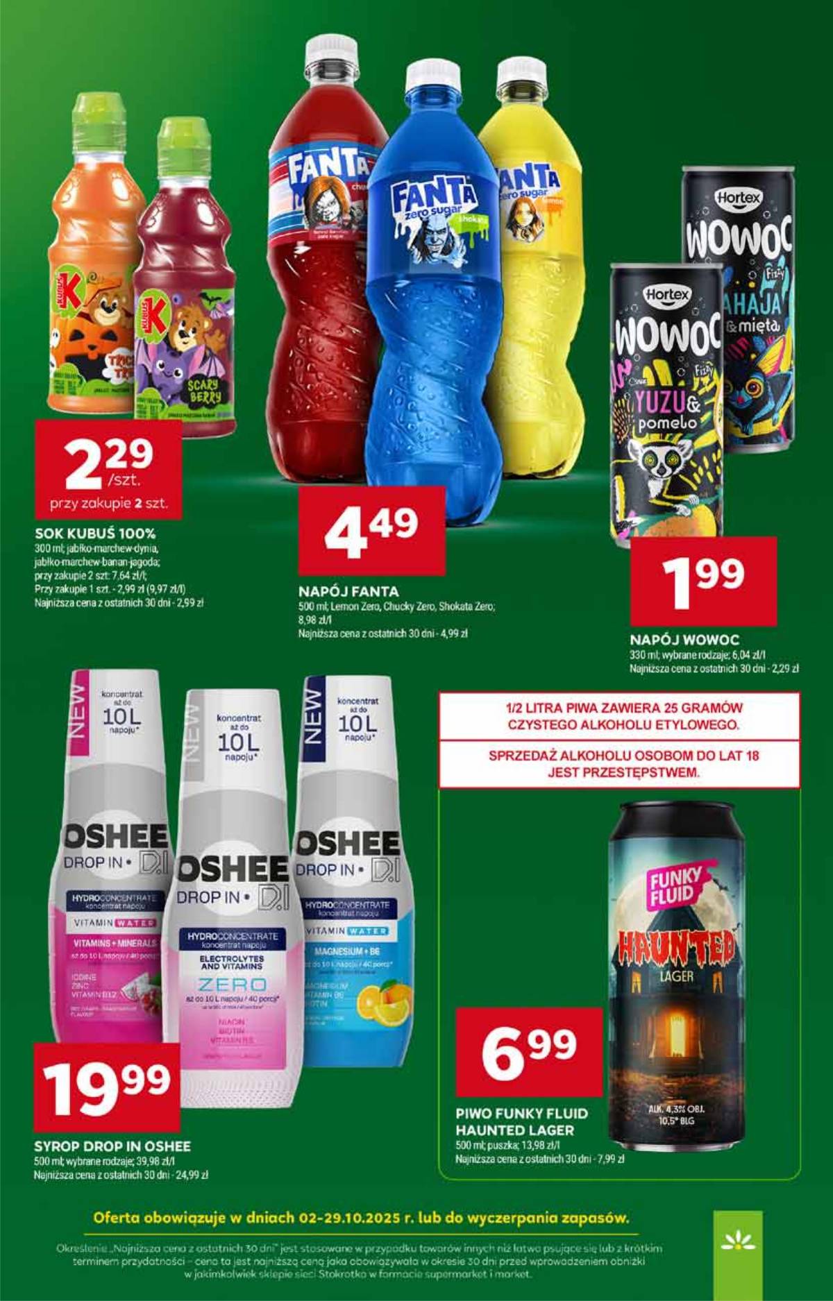Stokrotka - Stokrotka Supermarket akcijų leidinys | 2025-10-02 - 2025-10-08 39 puslapis