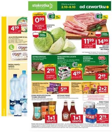 Stokrotka - Stokrotka Market akcijų leidinys | 2025-10-02 - 2025-10-08 2025-10-02 – 2025-10-08