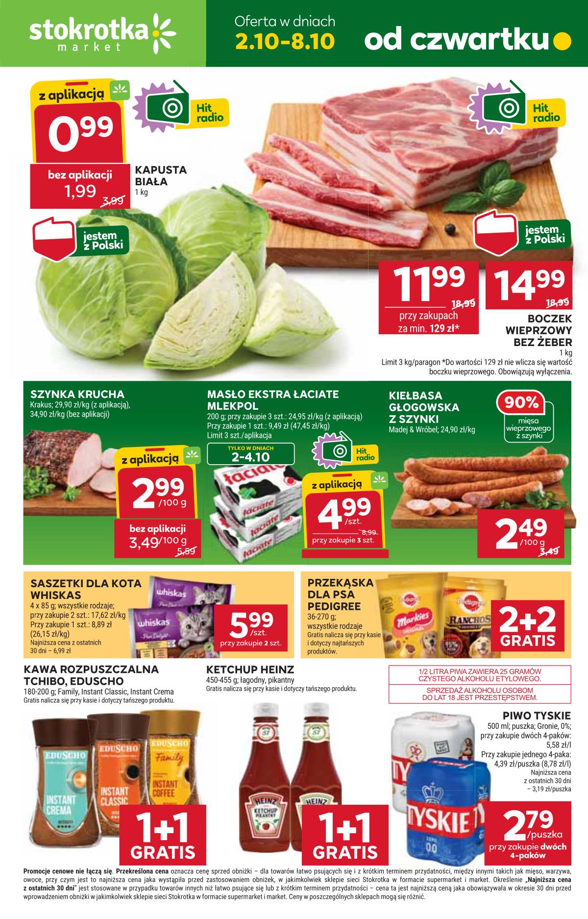 Stokrotka - Stokrotka Market akcijų leidinys | 2025-10-02 - 2025-10-08 1 puslapis