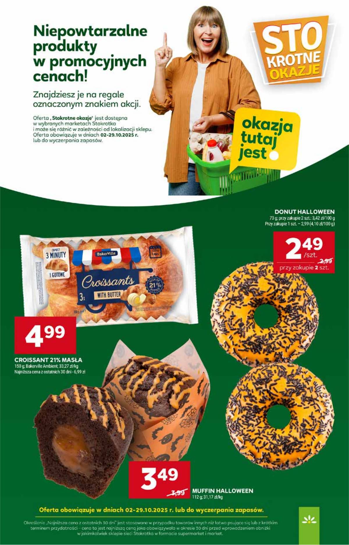 Stokrotka - Stokrotka Market akcijų leidinys | 2025-10-02 - 2025-10-08 32 puslapis