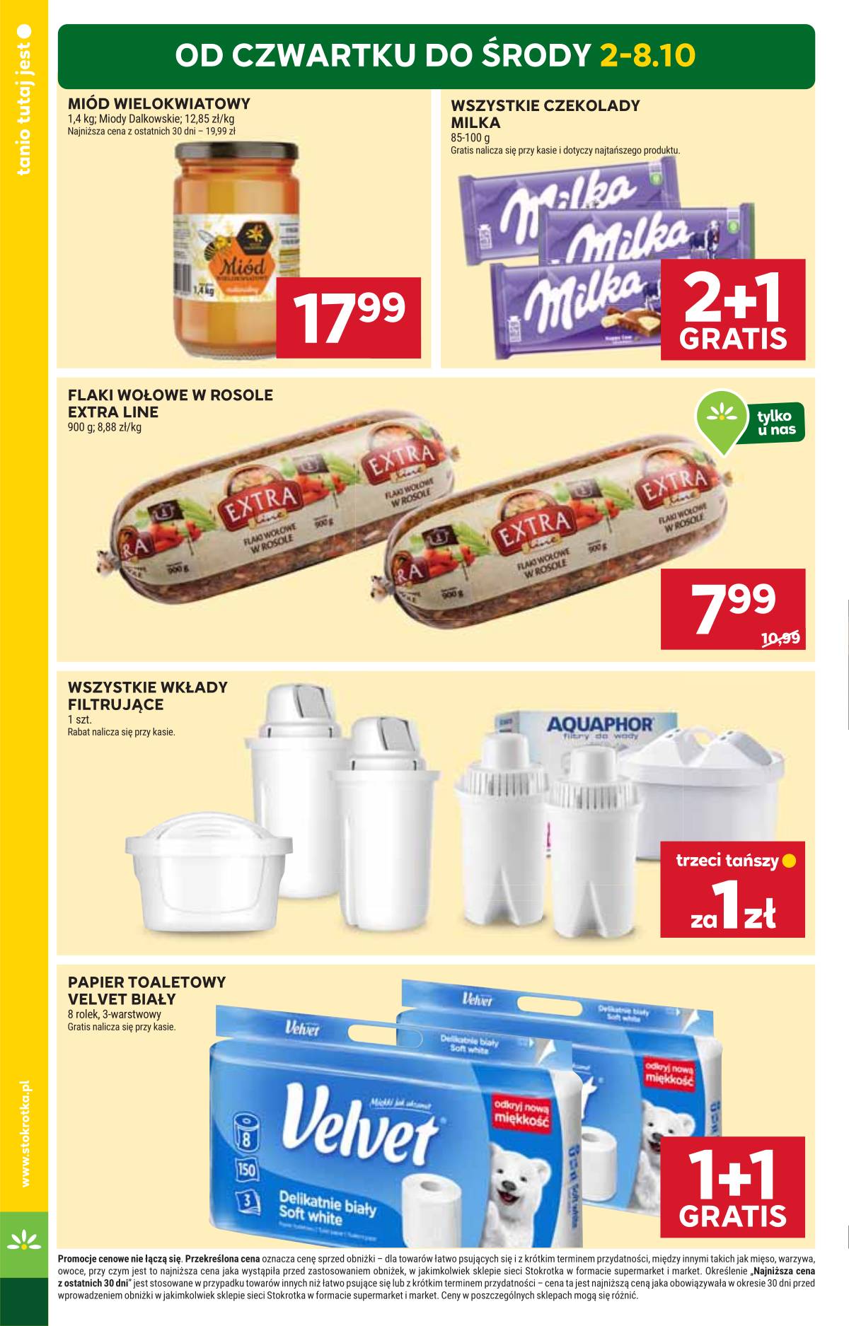 Stokrotka - Stokrotka Market akcijų leidinys | 2025-10-02 - 2025-10-08 4 puslapis