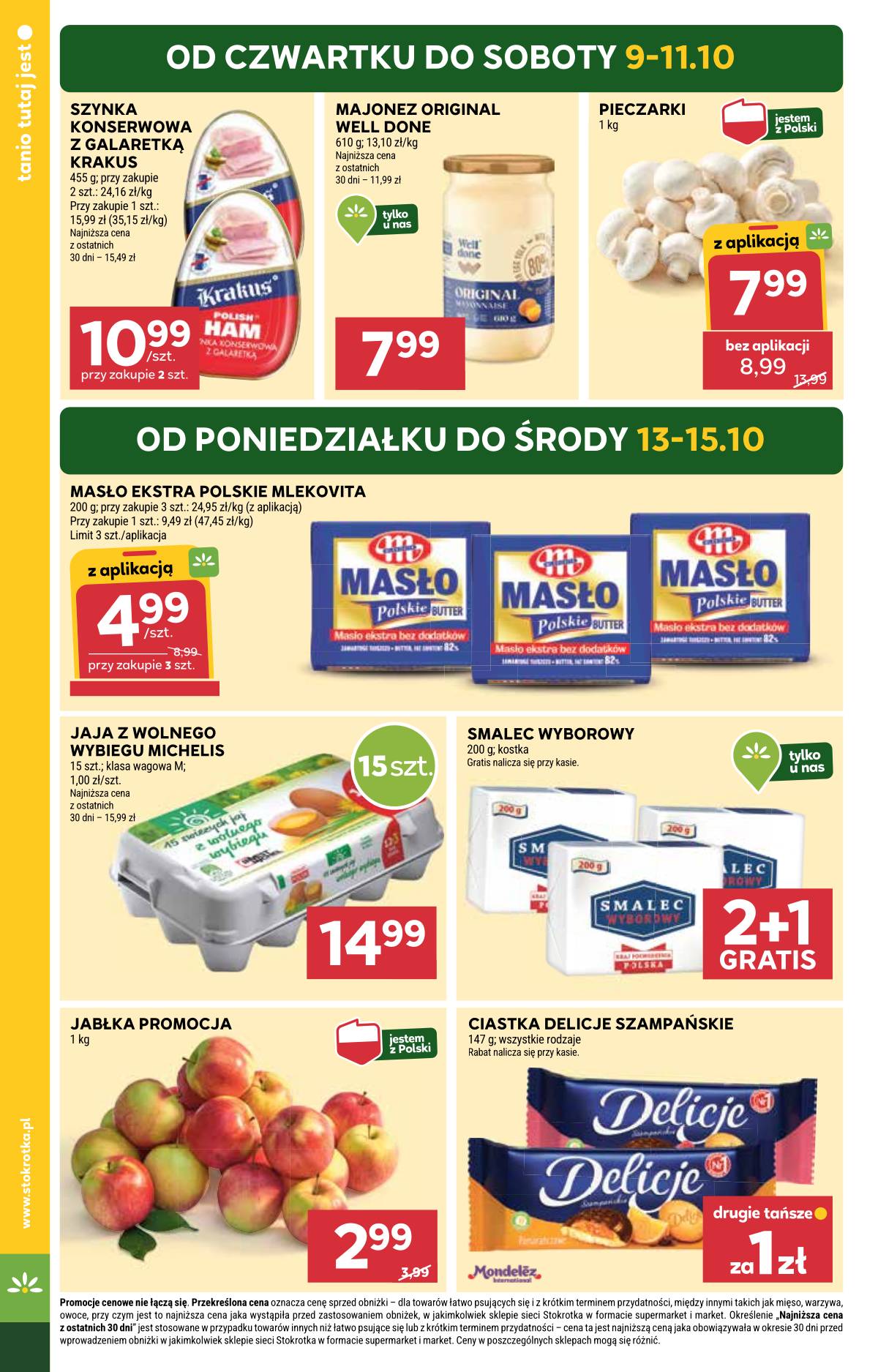 Stokrotka - Stokrotka Supermarket akcijų leidinys 4 puslapis