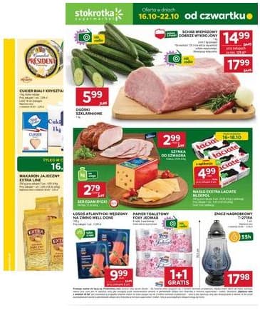 Stokrotka - Stokrotka Supermarket akcijų leidinys 2025-10-16 – 2025-10-22