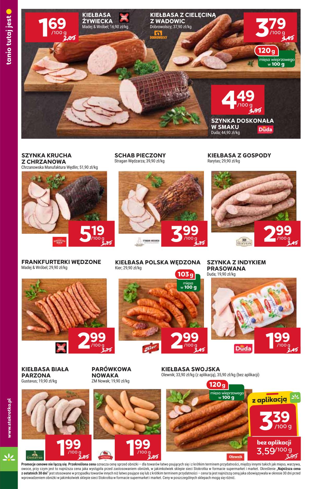 Stokrotka - Stokrotka Supermarket akcijų leidinys 8 puslapis