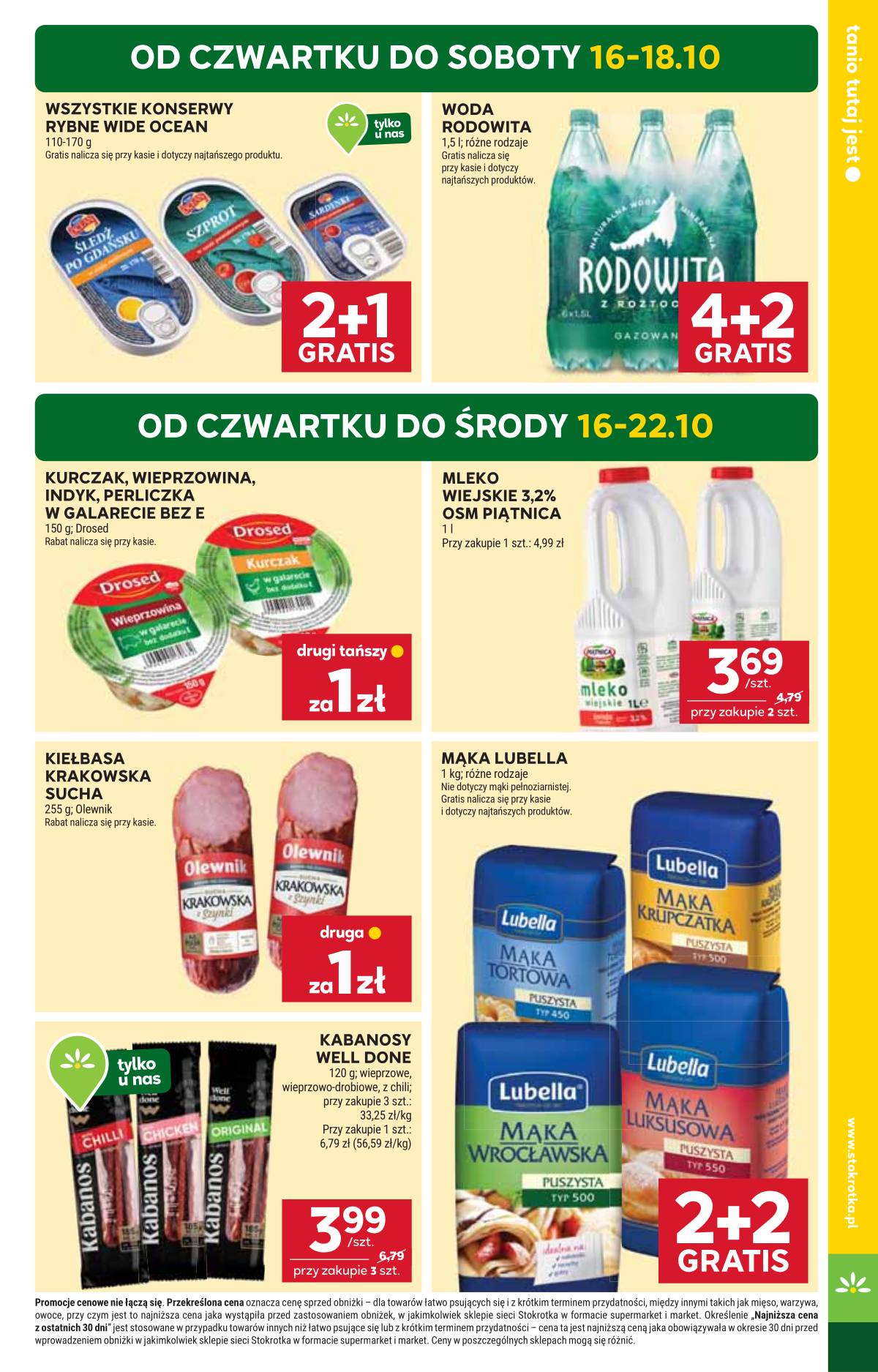 Stokrotka - Stokrotka Market akcijų leidinys 3 puslapis