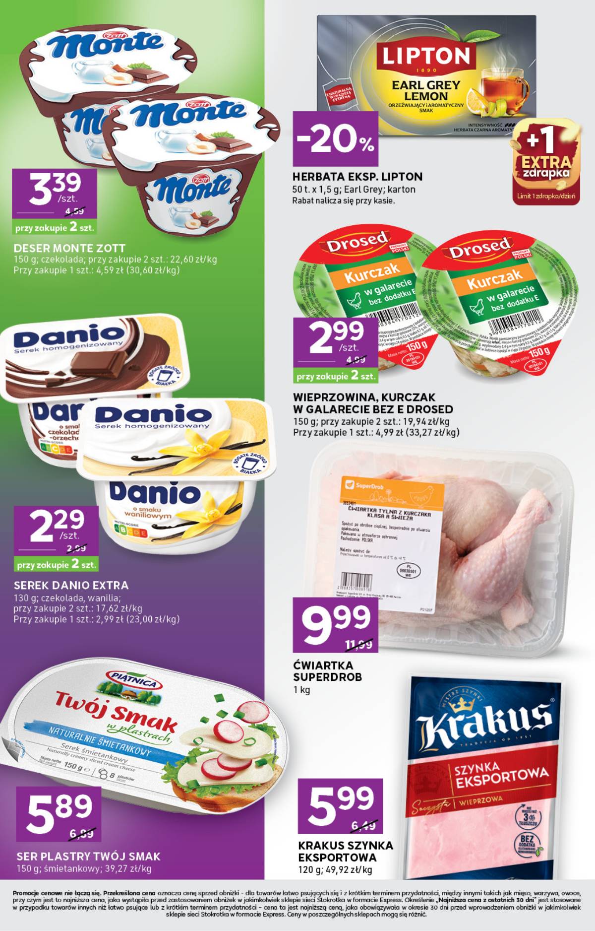 Stokrotka - Stokrotka Express akcijų leidinys 4 puslapis