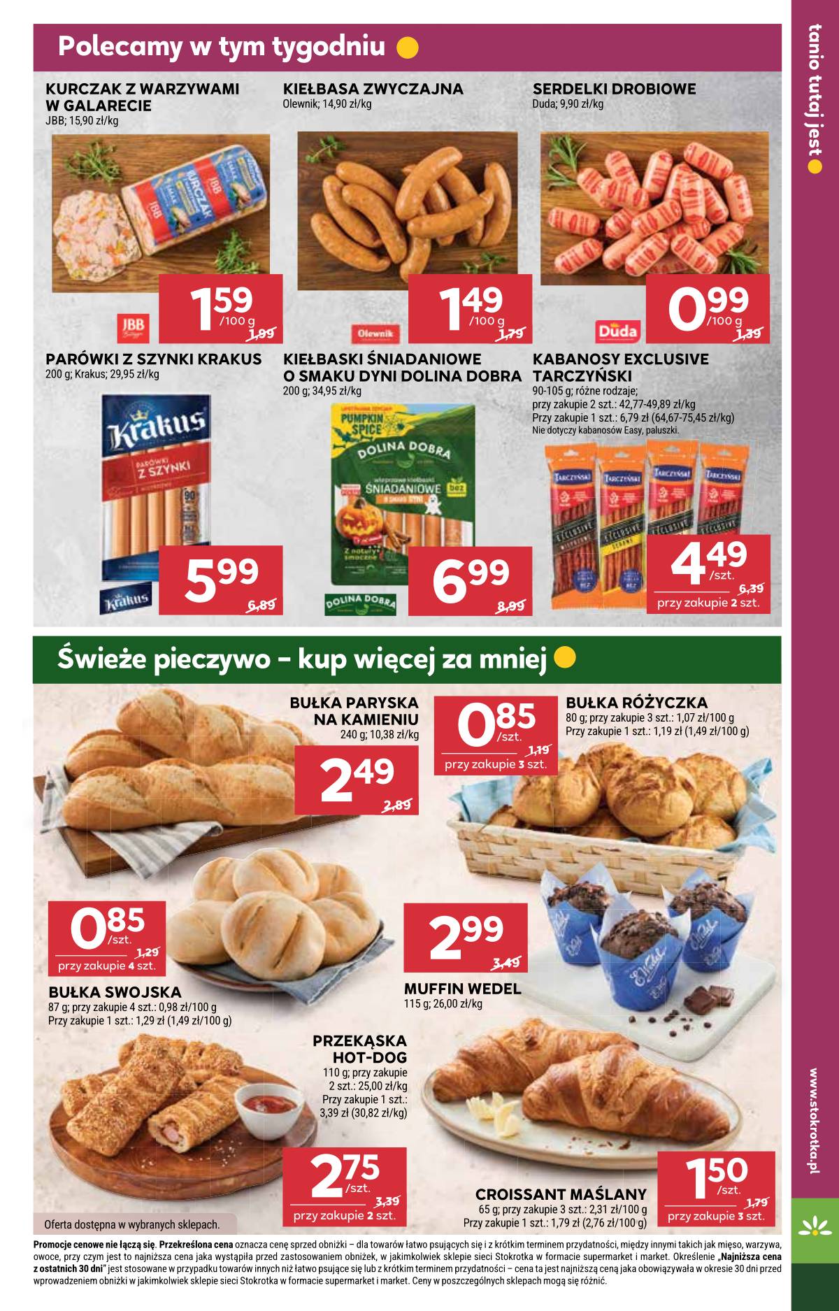 Stokrotka - Stokrotka Supermarket akcijų leidinys 13 puslapis