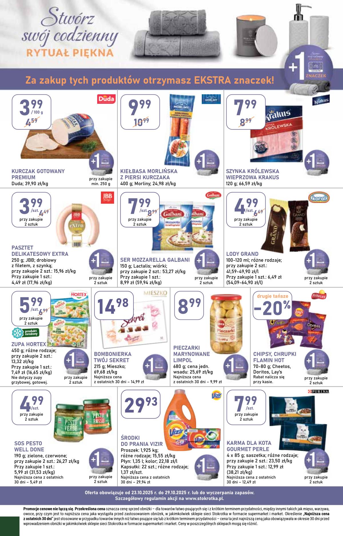 Stokrotka - Stokrotka Supermarket akcijų leidinys 28 puslapis