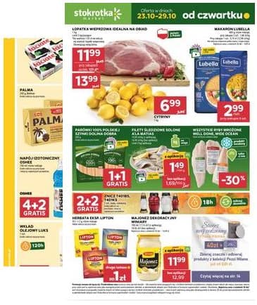 Stokrotka - Stokrotka Market akcijų leidinys 2025-10-23 – 2025-10-29