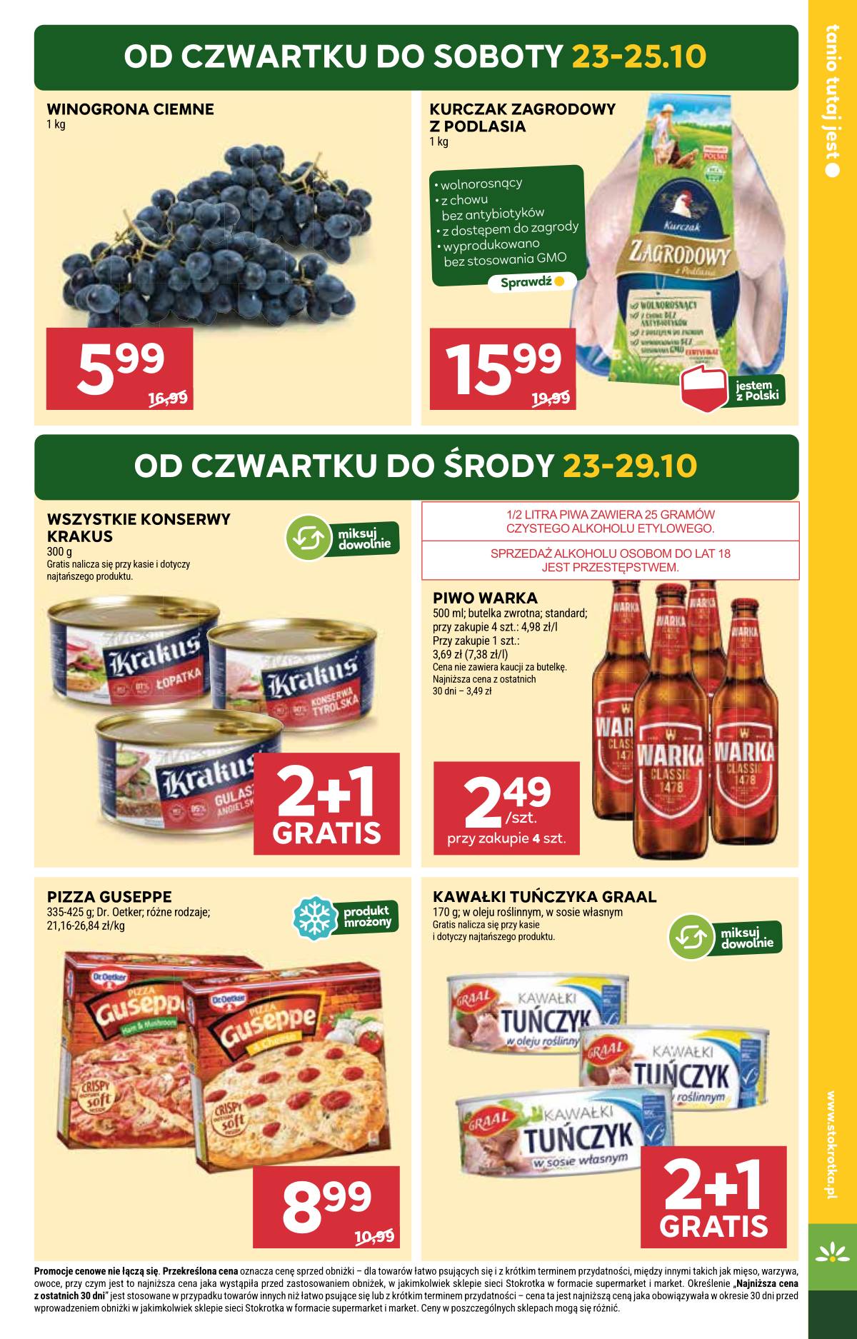 Stokrotka - Stokrotka Market akcijų leidinys 3 puslapis