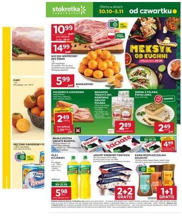 Stokrotka - Stokrotka Supermarket akcijų leidinys 2025-10-30 – 2025-11-05