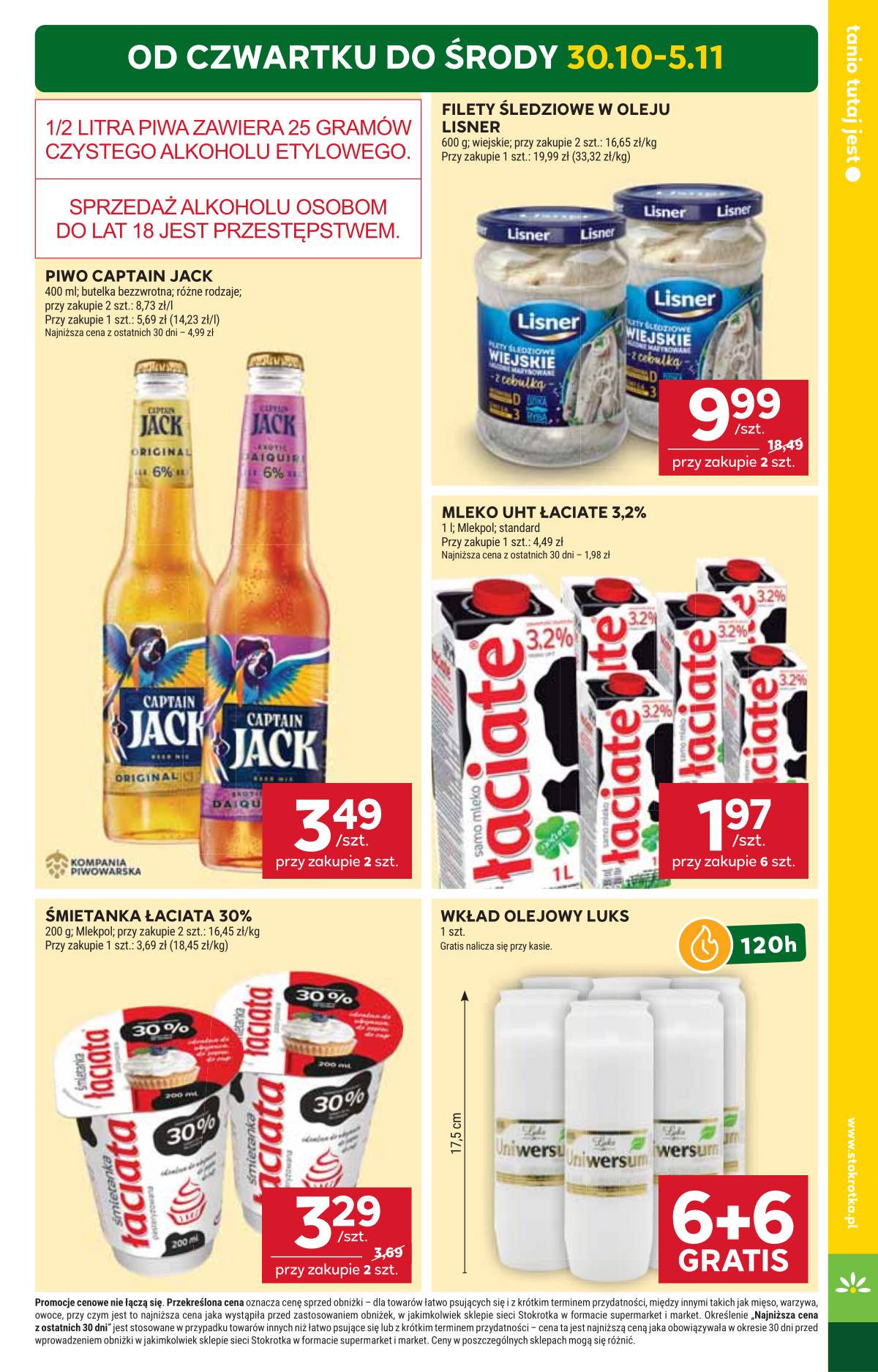 Stokrotka - Stokrotka Supermarket akcijų leidinys 3 puslapis