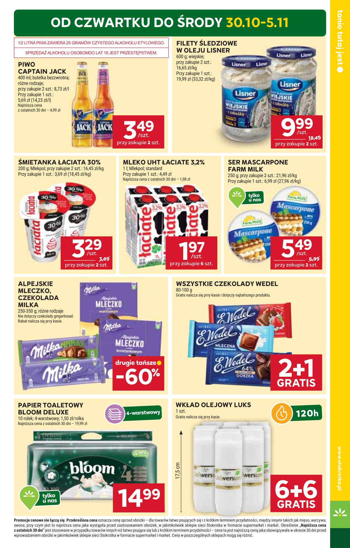 Stokrotka - Stokrotka Market akcijų leidinys 3 puslapis