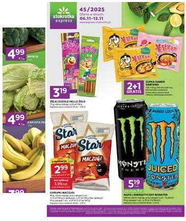 Stokrotka - Stokrotka Express akcijų leidinys 2025-11-06 – 2025-11-12