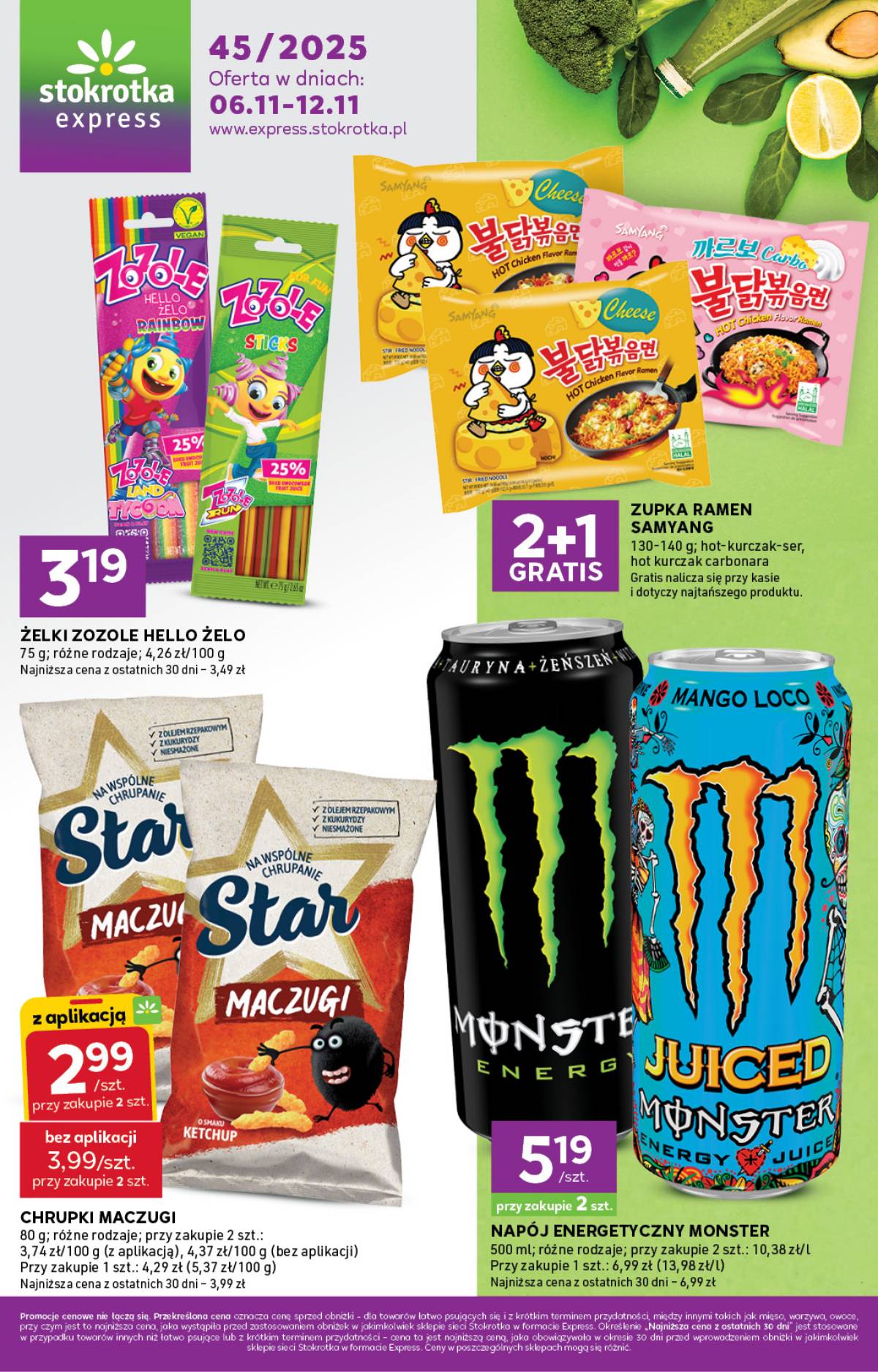 Stokrotka - Stokrotka Express akcijų leidinys 1 puslapis