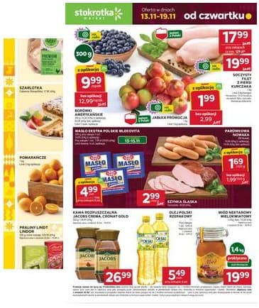 Stokrotka - Stokrotka Market akcijų leidinys 2025-11-13 – 2025-11-19
