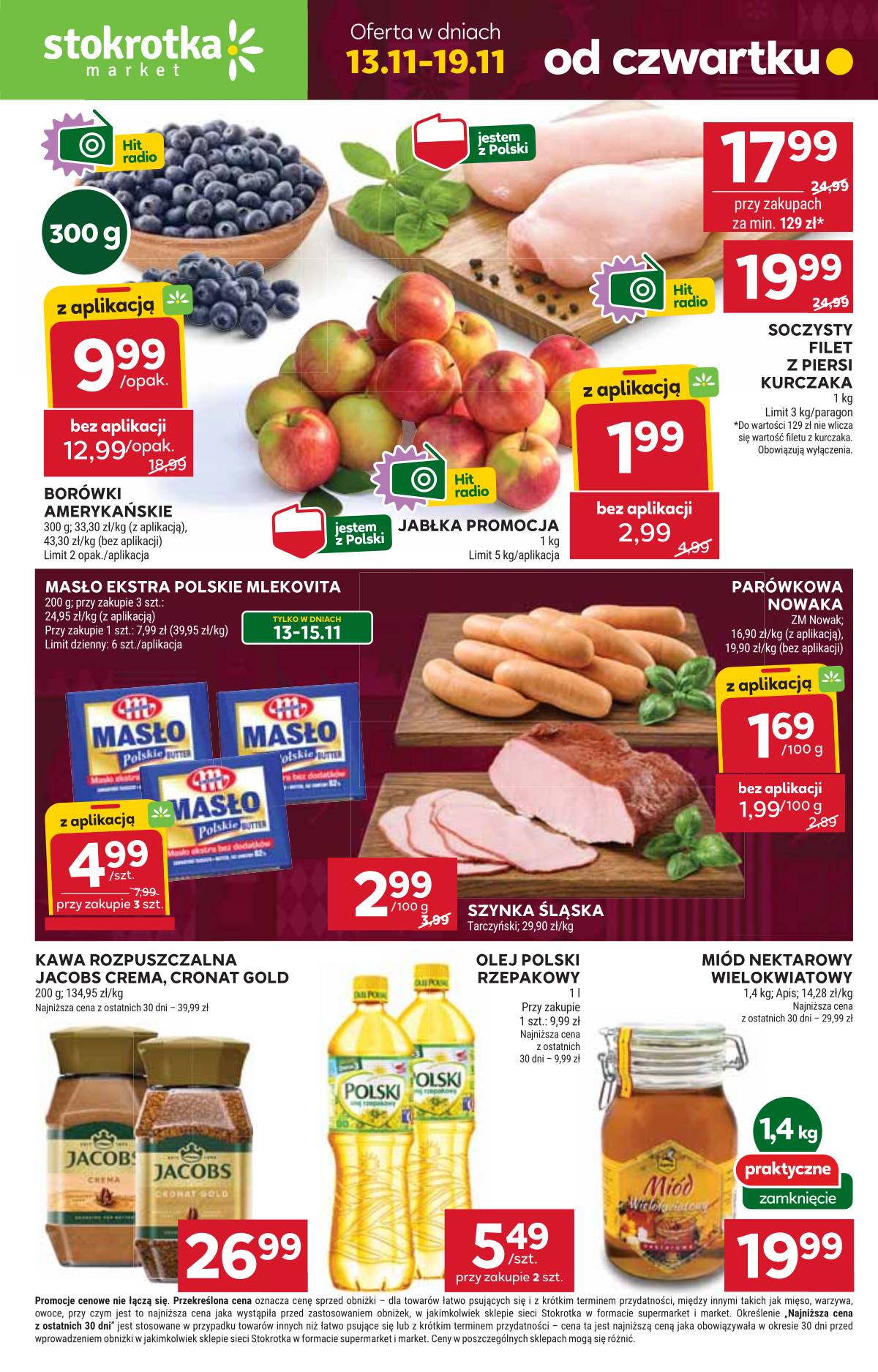 Stokrotka - Stokrotka Market akcijų leidinys 1 puslapis