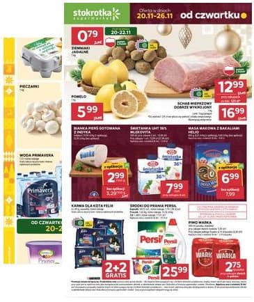 Stokrotka - Stokrotka Supermarket akcijų leidinys 2025-11-20 – 2025-11-26